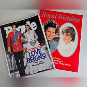 The Royal Wedding Charles Diana Prince Princess of Wales Vtg William & Kate